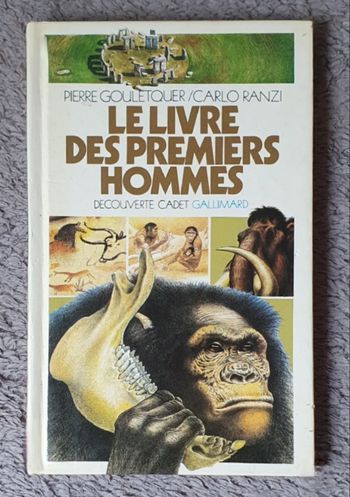 "Le Livre des Premiers Hommes" - Coll. Découverte Cadet (6-8 ans) / Gallimard Jeunesse