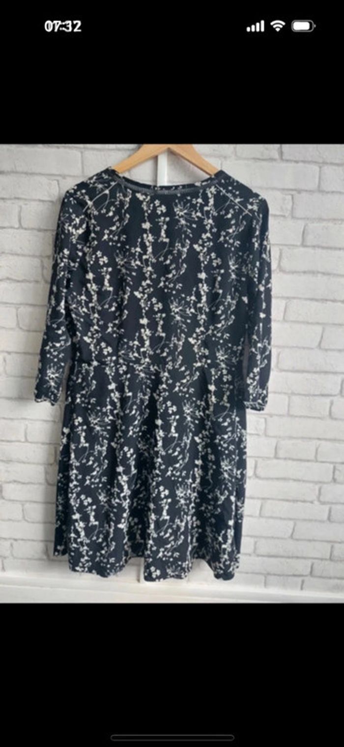 Robe portefeuille manche 3/4 Grace & Mila taille L - photo numéro 2