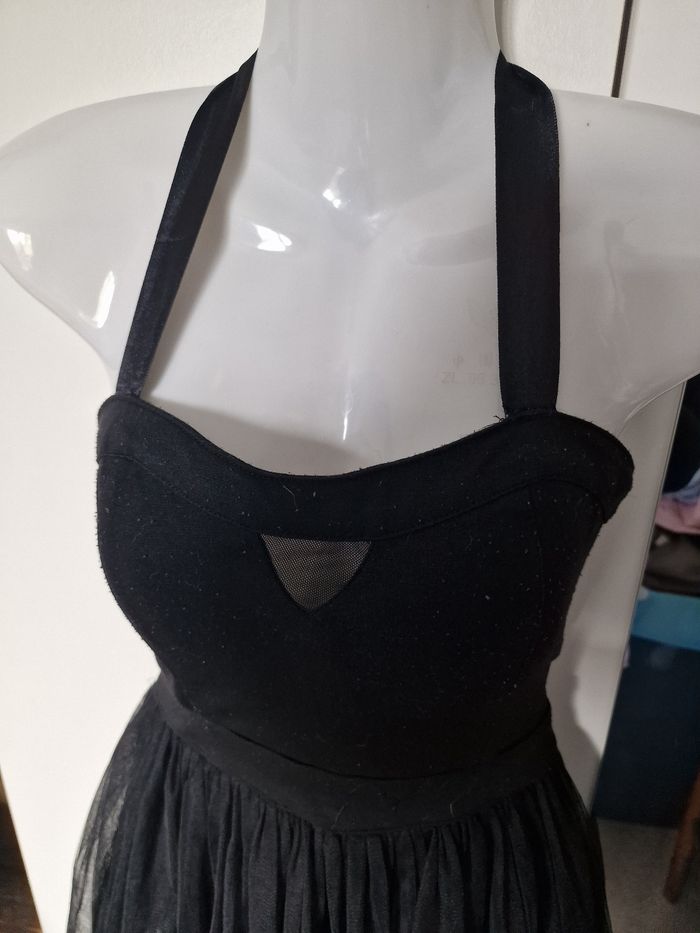 Jolie robe dos nu sexy tulle - photo numéro 2