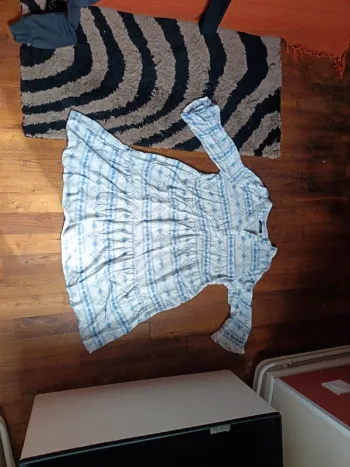 Robe ample et légère à forme géométriques femme