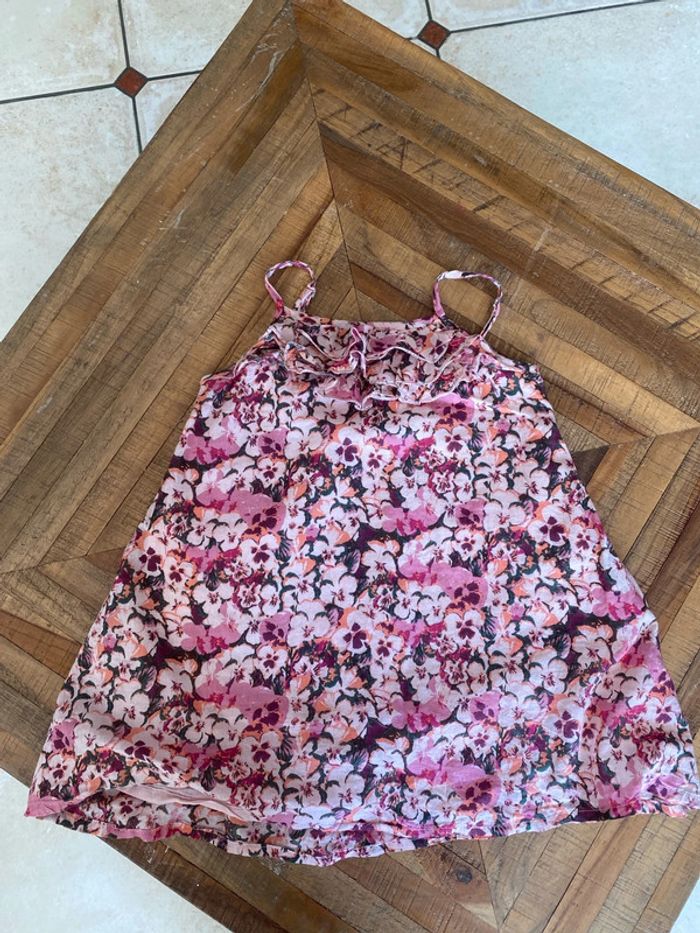 Robe fleurie bretelle - photo numéro 2