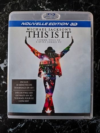Michael Jackson This Is It 3D en Blu-ray