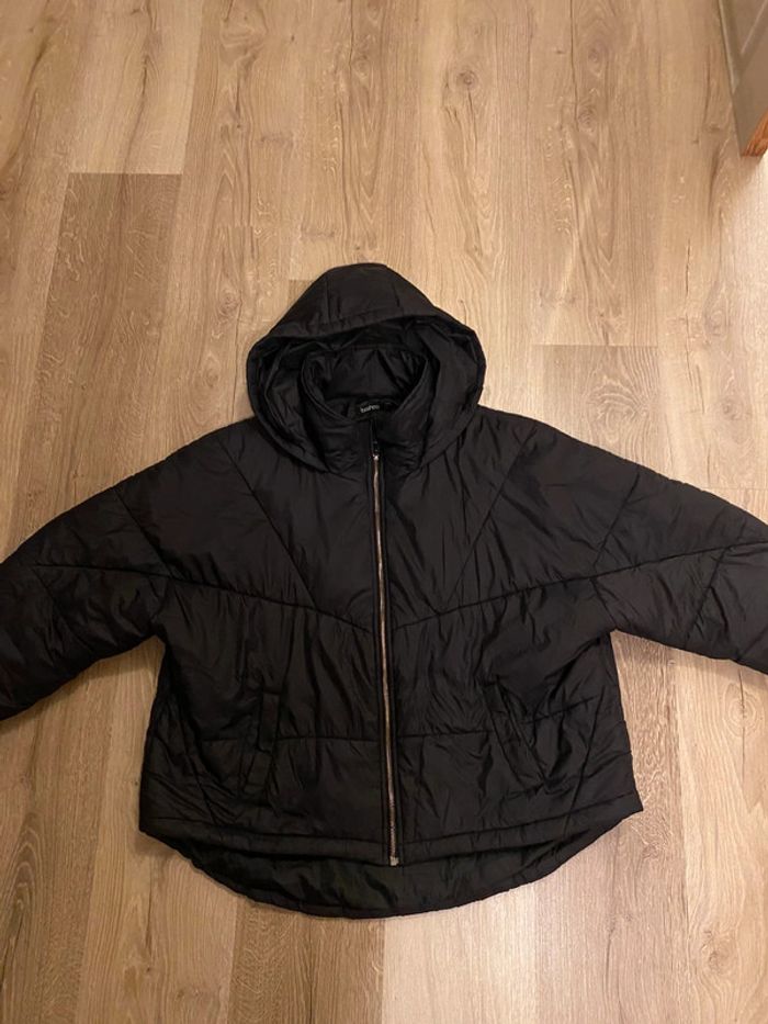doudoune noir hiver épaisse et chaude homme taille M boohoo man
