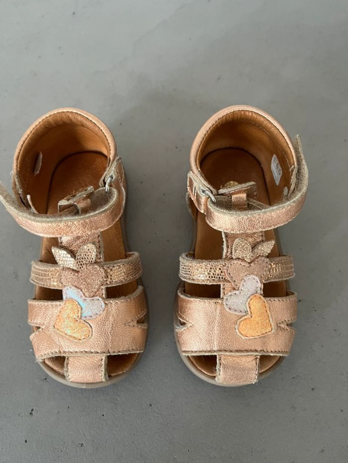 Sandales GBB 21 fille coeur - photo numéro 2