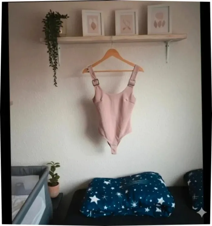 😍 body femme vieux rose M L qualité italienne