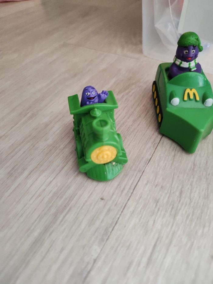 Figurine McDonald's grimace ×5 - photo numéro 2