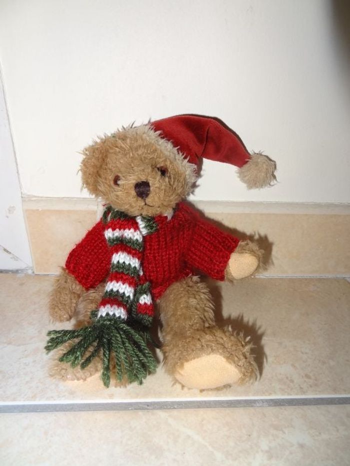 Petite peluche de Noël