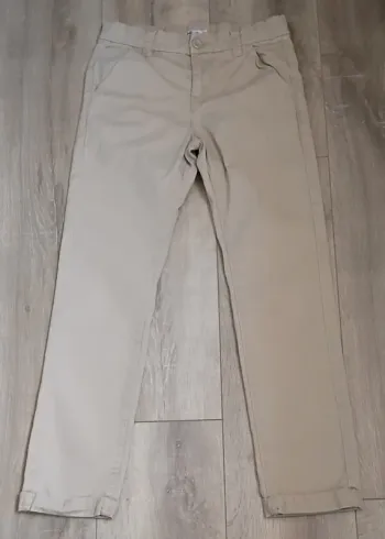 Pantalon crème Gémo