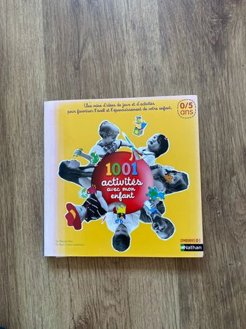 Livre activité, enfants 1001 activités
