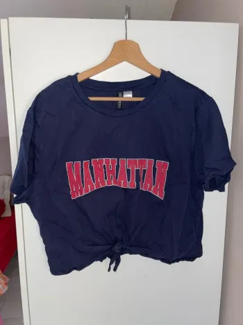 Crop top marine H&M XL
