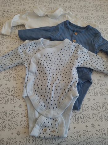 👶lot 3 bodies naissance👶