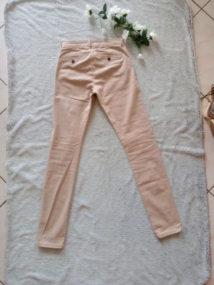 Pantalon femme 34 beige c78 - photo numéro 16