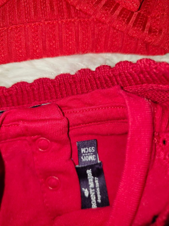 Ensemble complet 4 pièces sergent major fille 3 mois 🎀 - photo numéro 6