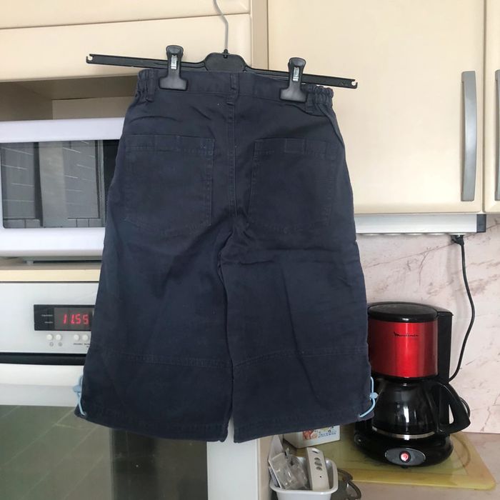 Pantacourt bleu marine - photo numéro 2