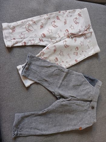2 pantalons 18 mois