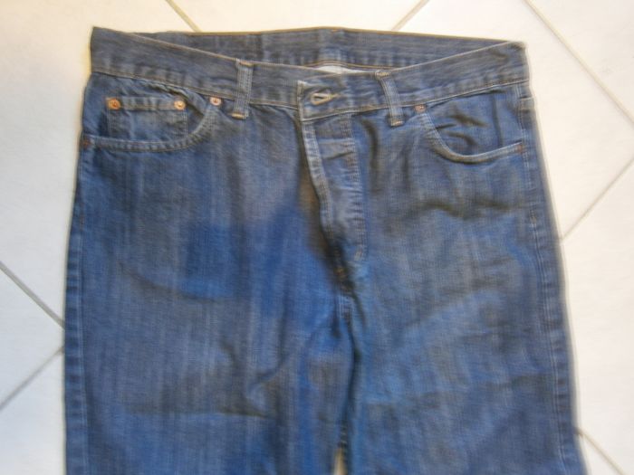 Jeans bleu LEVI'S 501 Taille 46 - photo numéro 3