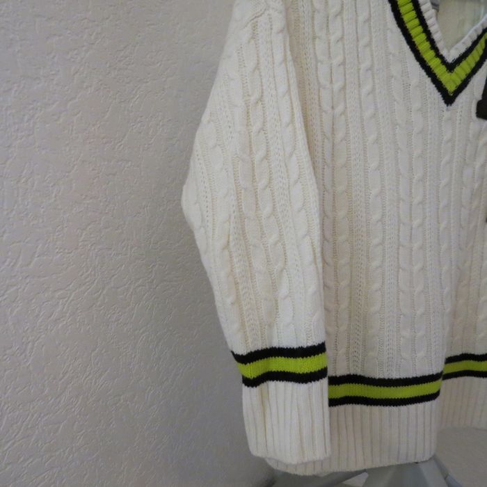 Pull oversize col V style varsity FB Sister 🤩 S / 36 / 8·Très bon état - photo numéro 4