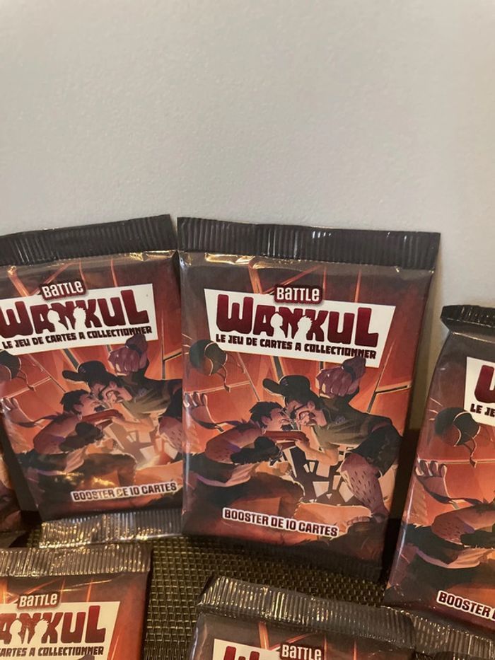 Wankul lot 8 boosters + 1 paquet de 100 sleeves saison 3 FR scellés abysse corp - photo numéro 2