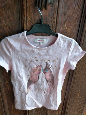 Ravissant tee shirt Catimini 6 ans 