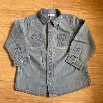 Chemise en jean delavé bout’chou 36 mois