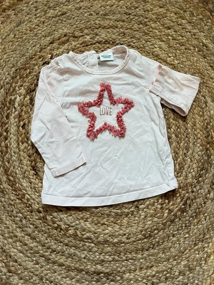 Tee-shirt 12 mois fille