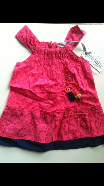 Robe confetti absorba 3 mois neuve