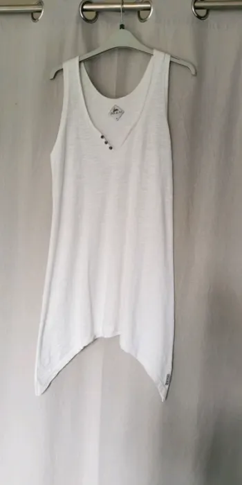 Robe plage blanc du nil