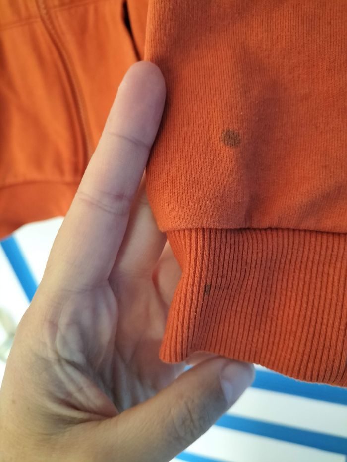 Veste zippée orange - NPO kid - photo numéro 5