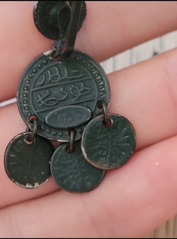 Boucles d oreilles gas sequins - photo numéro 2