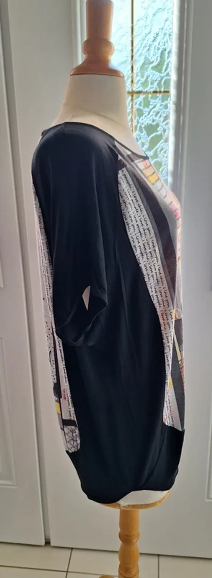 Tunique stylée multicolore Poupée Chic - photo numéro 5