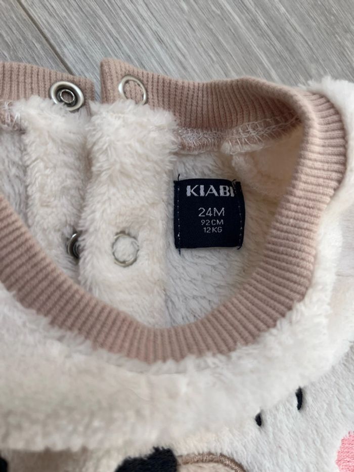 Pyjama polaire bébé mixte 24 mois - photo numéro 3