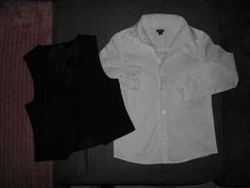 Chemise et boléro (Kiabi), taille: 8 ans