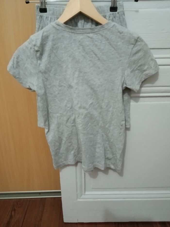 Pyjashort tissaia gris clair et multicolore - photo numéro 3