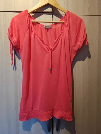 Blouse rose Kiabi (t S)