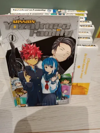 Serie albums manga yozakura family