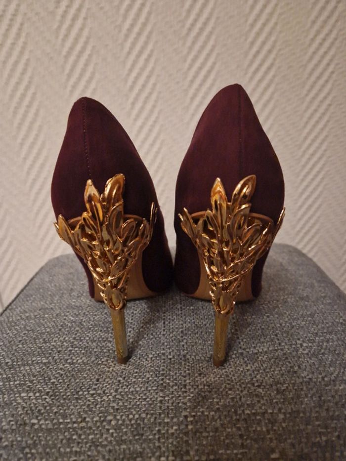 Talons bordeaux taille 36 - photo numéro 3