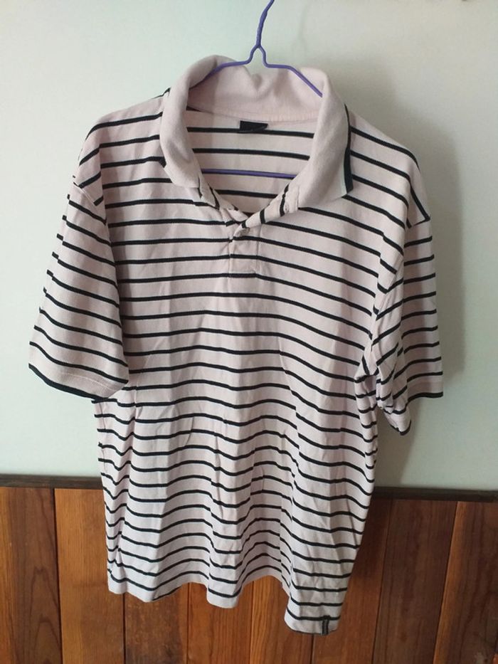Polo rayé