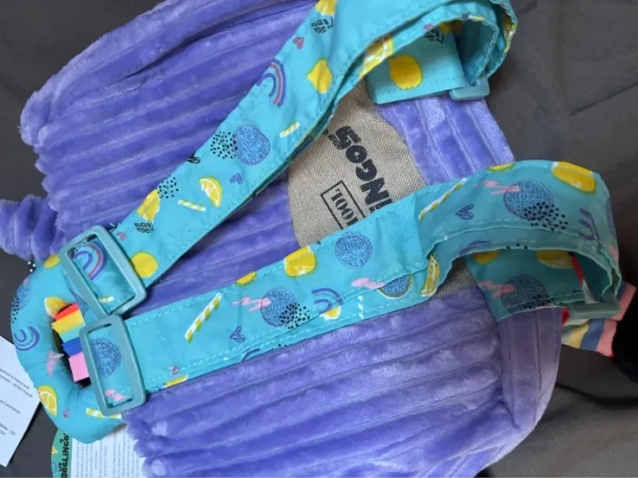 Cartable de maternelle licorne violette Les deglingos - photo numéro 5