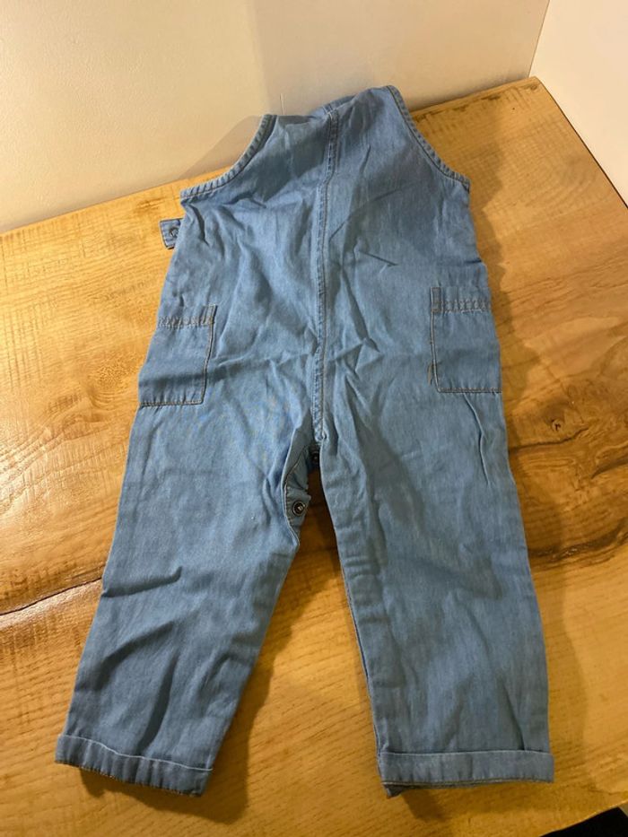 Salopette en denim mixte légère - photo numéro 4