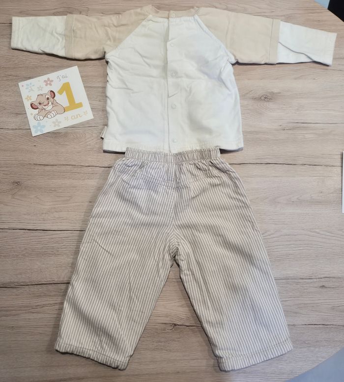 Ensemble pantalon avec pull très chaud, Bourges, 12 mois⅘ - photo numéro 2