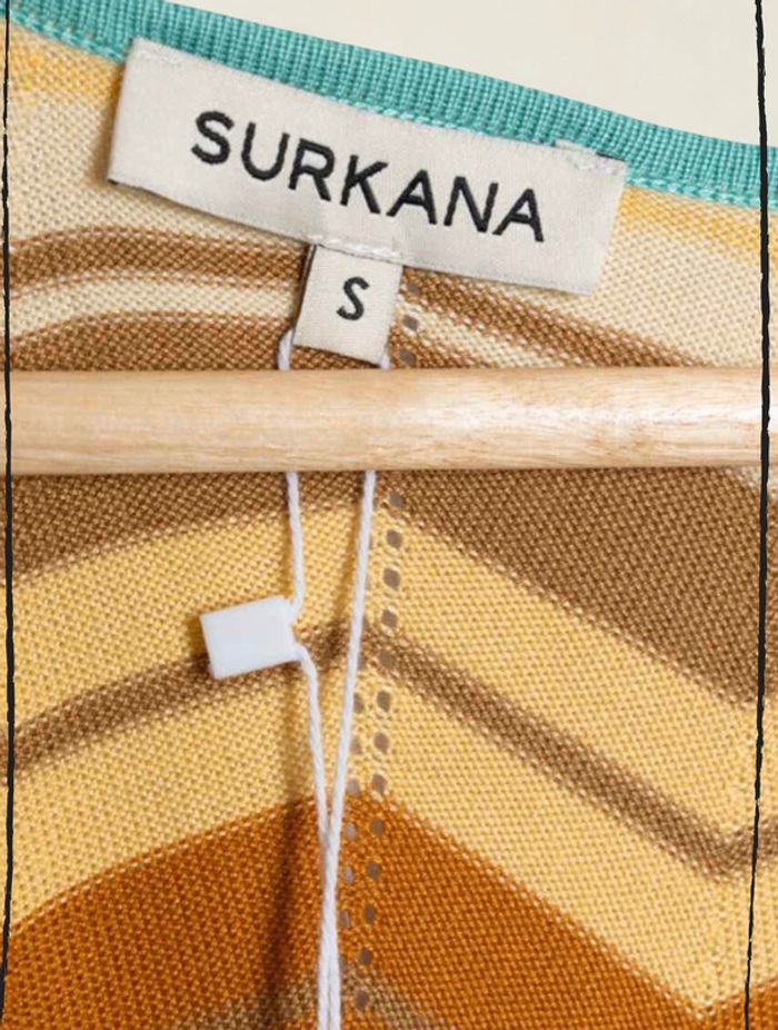 Robe à motifs géométriques Neuve Surkana Taille S - photo numéro 8