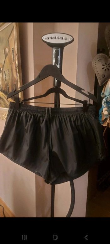 Short de course homme noir Shamp  L 52/54