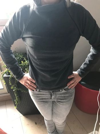 pull col montant femme