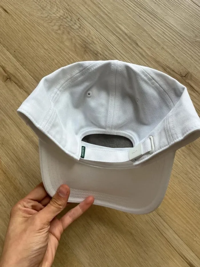 Lacoste Casquette twill de coton - photo numéro 2