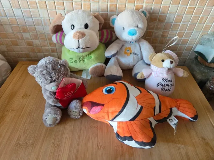 Lot de peluches