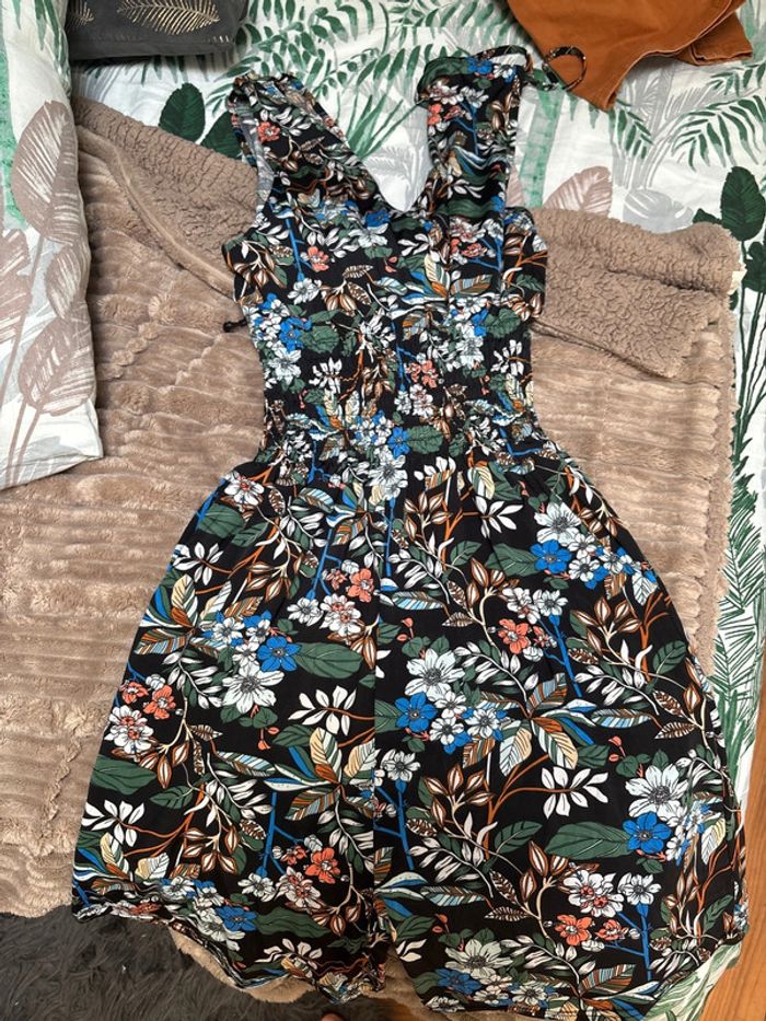 Combishort fleur