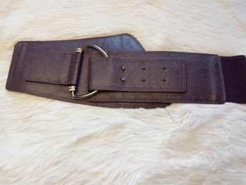 Ceinture mauve 75 cm Neuf