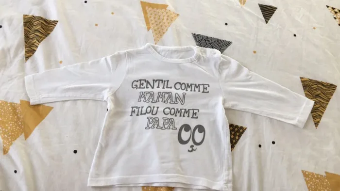 T-shirt manches longues 9 mois