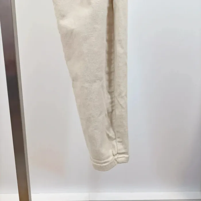 Jean skinny beige Nina Carter taille XXL – coupe ajustée stretch A1044 - photo numéro 4