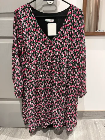 Robe fleurie courte